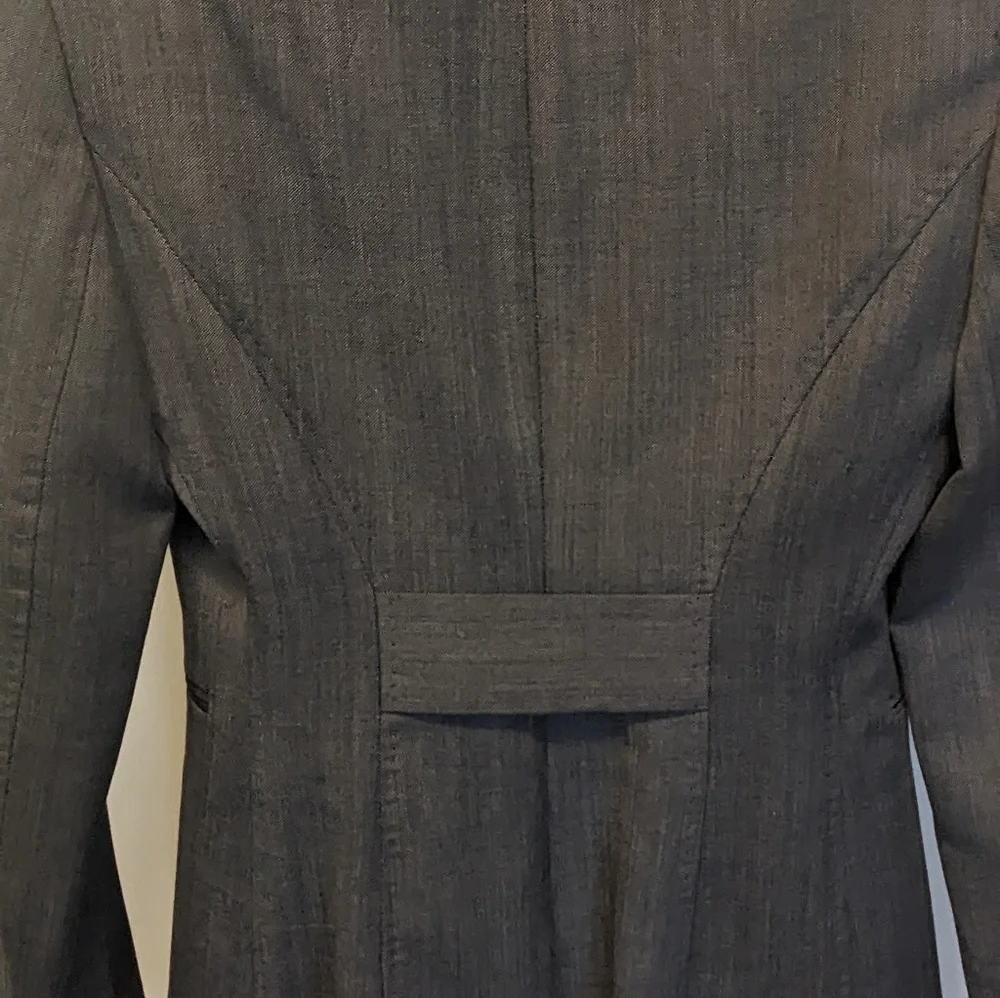 The Limited Travel Suit 2 Button Blazer Cassidy Fit Pant Gray Women’s Size 0/2 - Picture 5 of 7